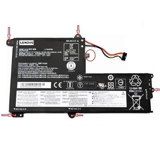 Original Battery L15M3PB0 L15C3PB1 for Lenovo Ideapad IdeaPad 330S-14AST 330S-14IKB 330S-15ARR 330S-15AST 330S-15IKB Series - laptop parts - Lebanon