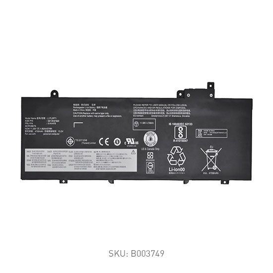 Original Battery L17L3P71 fit for Laptop Lenovo ThinkPad T480s Series - laptop parts - Lebanon