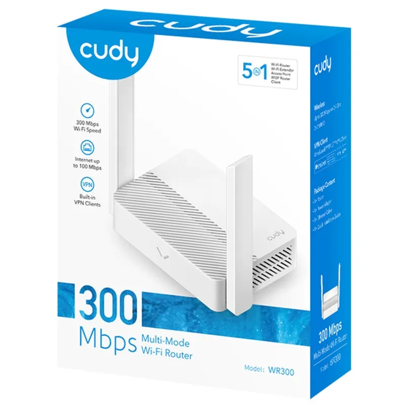 Cudy-Router Cudy N300 Wi-Fi Router | WR300 - Routers - Lebanon
