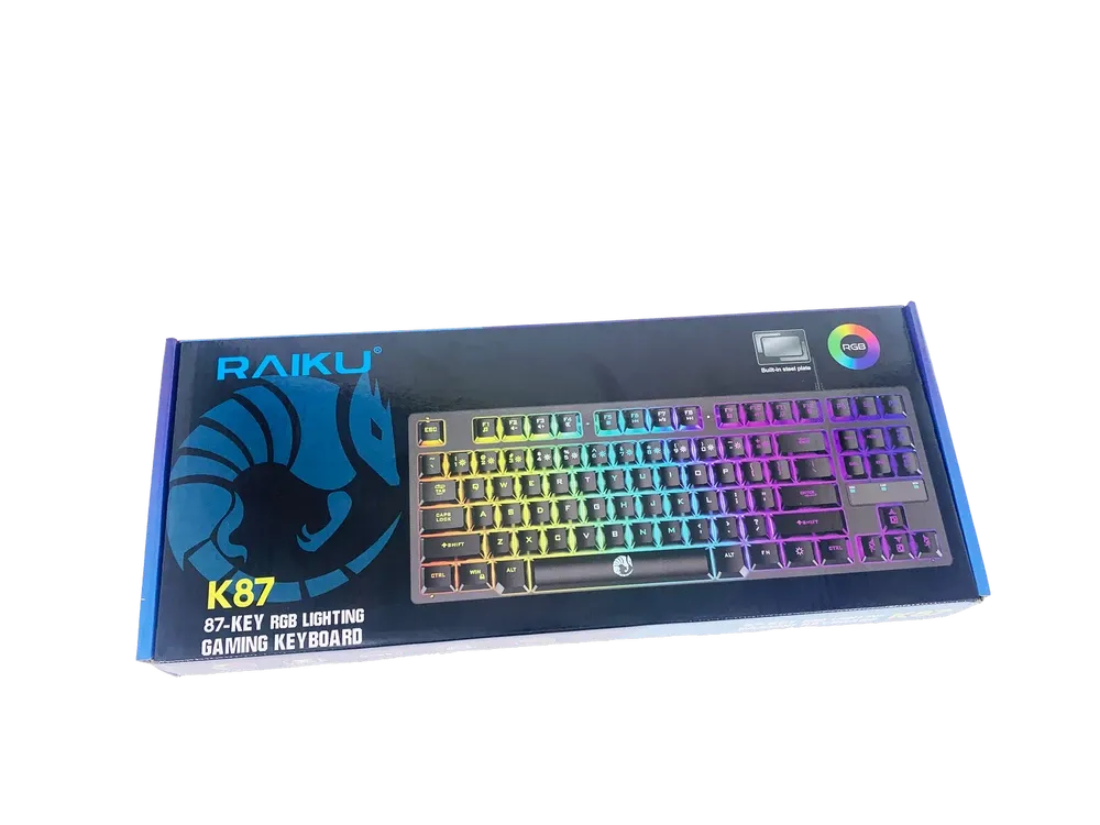 Raiku Raiku K87 RGB , mechanical keyboard - keyboards - Lebanon