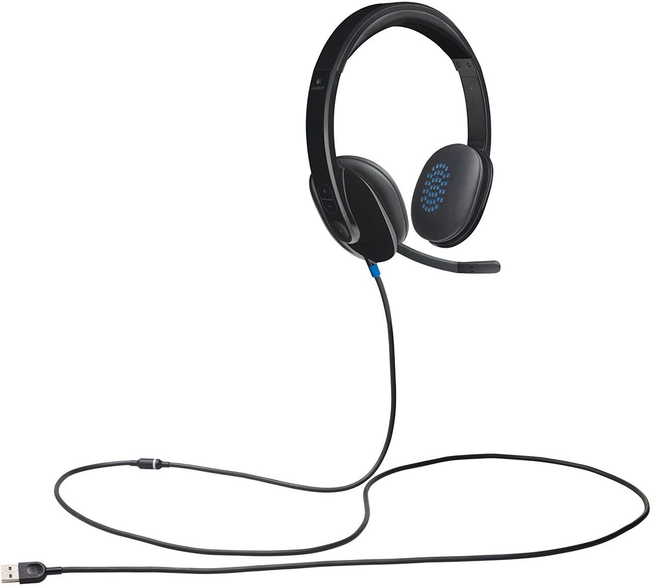 Logitech Logitech Headset Wired H540 USB with Noise-Canceling Mic ON-EAR controls - View 3