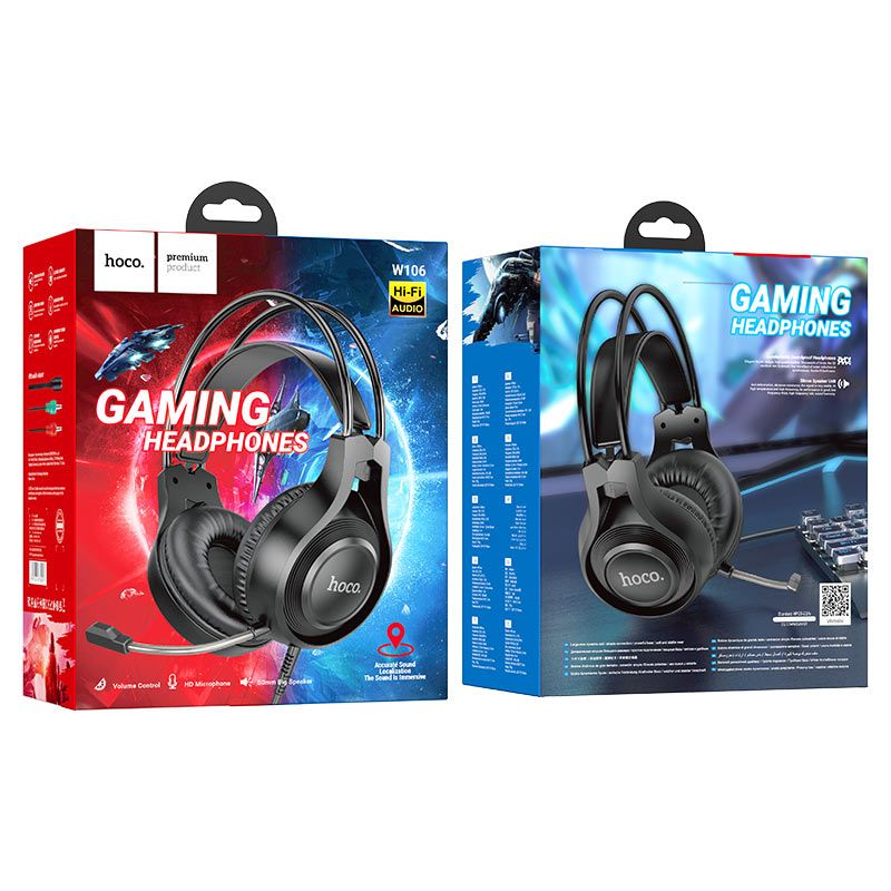 Hoco Hoco Wired Tiger Gaming Headset | W106 - Headsets - Lebanon