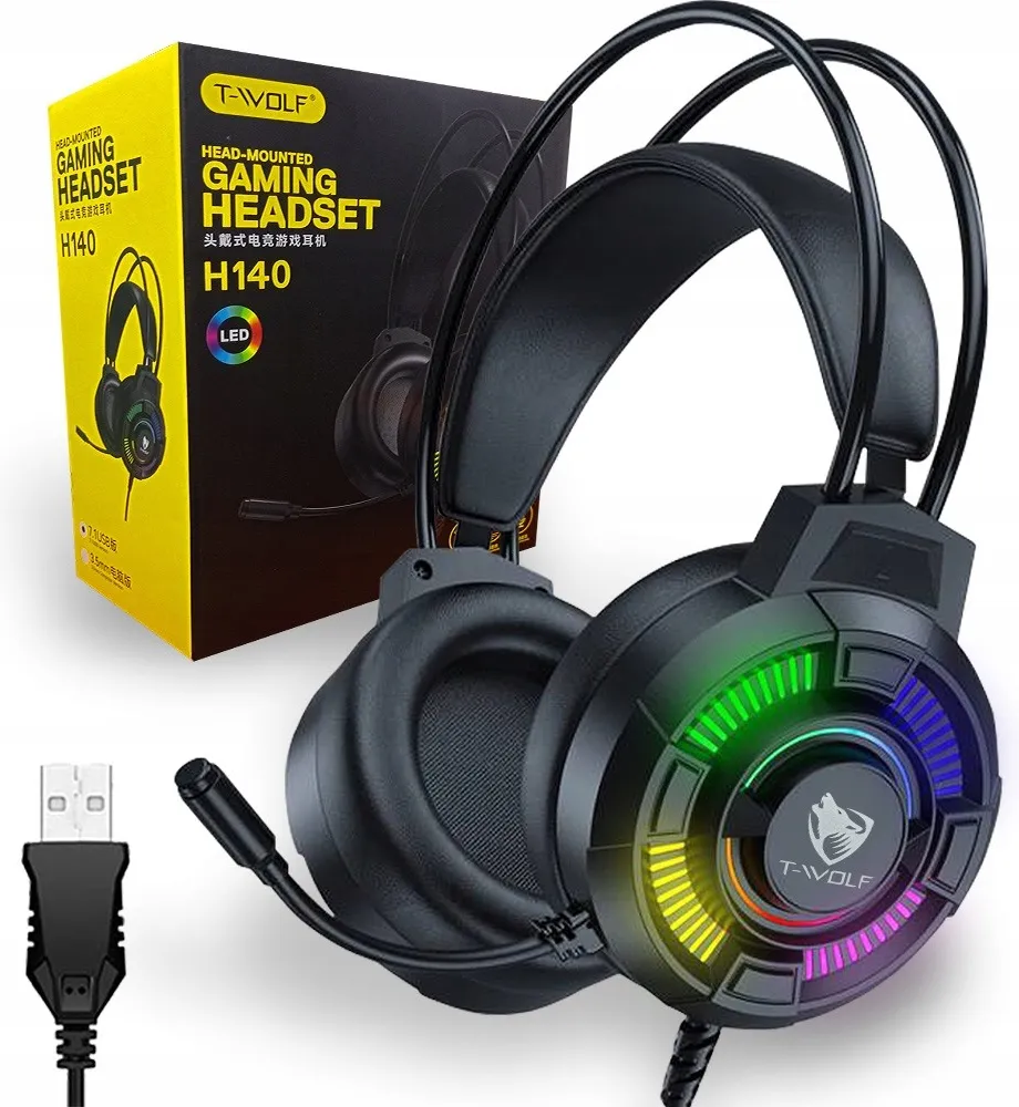 t-wolf t-wolf h140 wired gaming Headset - Headsets - Lebanon