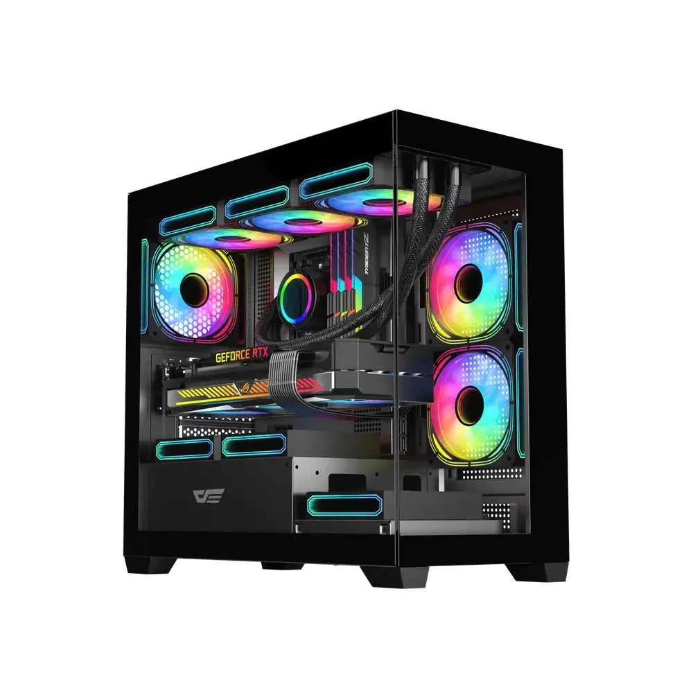 DarkFlash DarkFlash DS900 M PC Case With 3 ARGB Fans | DS900M - COMPUTER PARTS - Lebanon