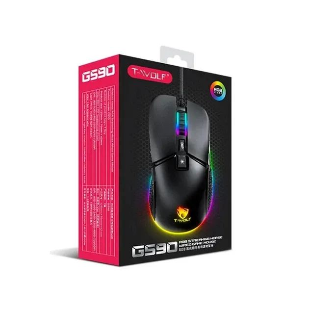 T-Wolf T-Wolf G590 wired mouse - Computer Accessories - Lebanon