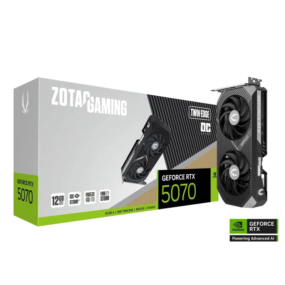 ZOTAC GAMING ZOTAC GAMING GeForce RTX 5070 Twin Edge OC | ZT-B50700H-10P - GPU - Lebanon
