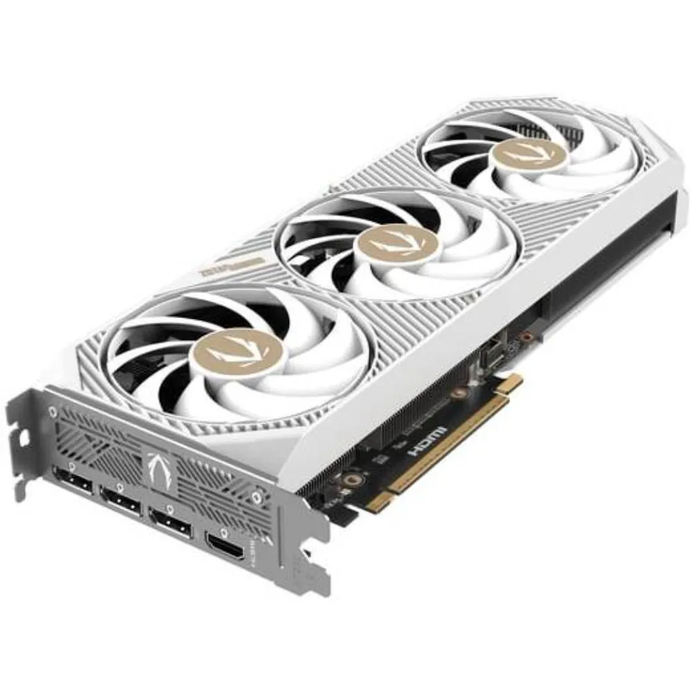 ZOTAC GAMING — AMP Series (White Edition) Zotac GAMING GeForce RTX 5070 AMP Graphics Card | ZT-B50700FQ-10P - View 3