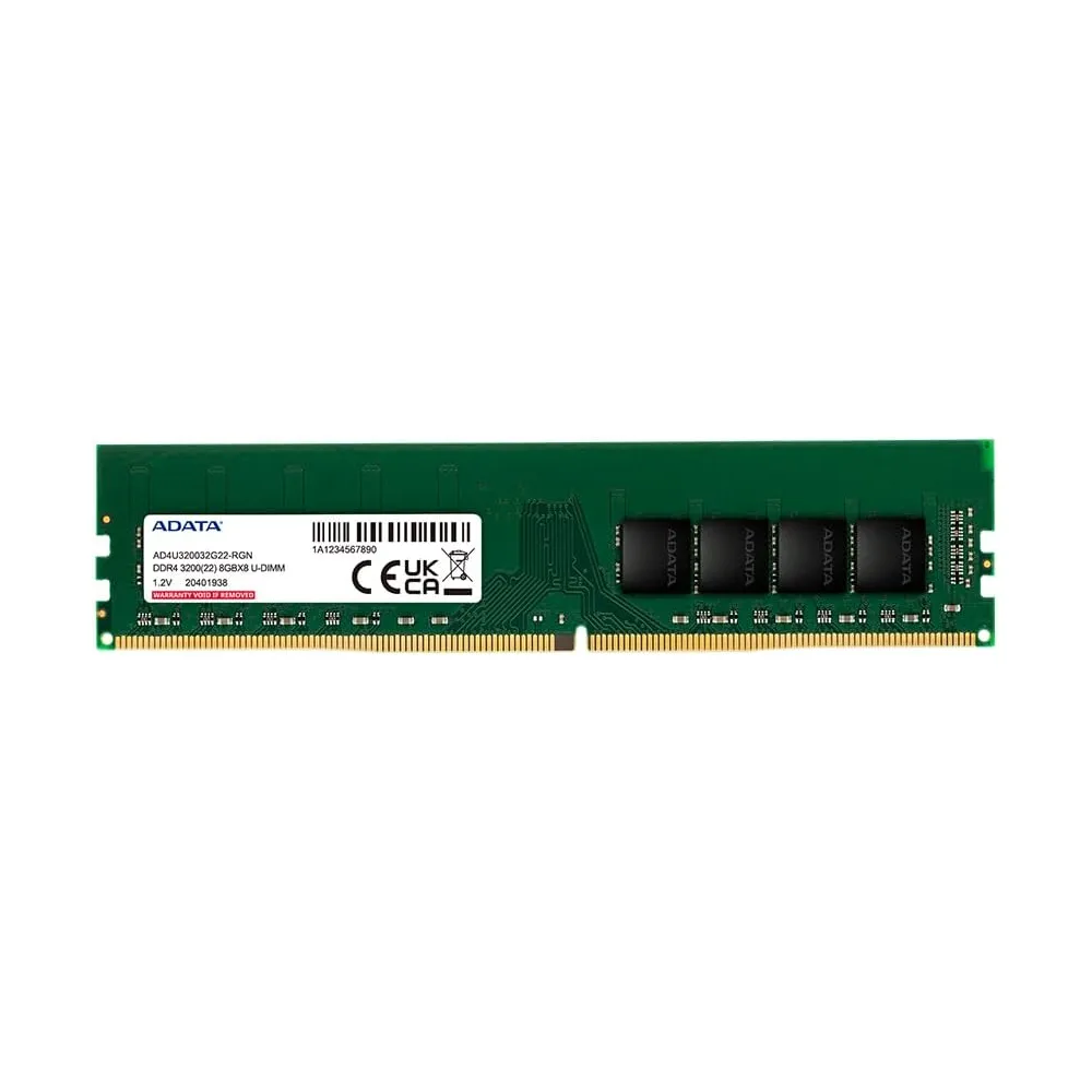 Adata Adata 32GB DDR4 3200 UDIMM RAM | AD4U320032G22 - View 2