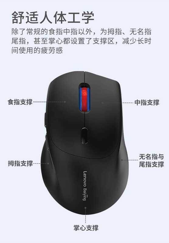 Lenovo Original lenovo Baiying -wireless mouse -MD12 - View 2
