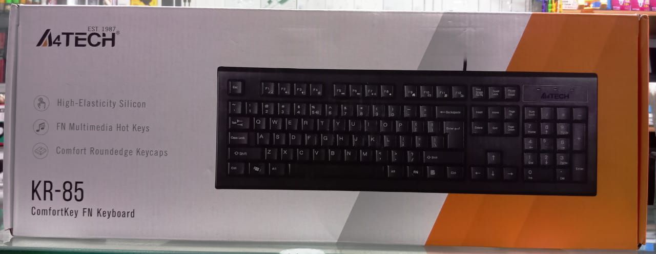 A4TECH A4TECH Comfort key FN Keyboard KR-85 - Computer Accessories - Lebanon