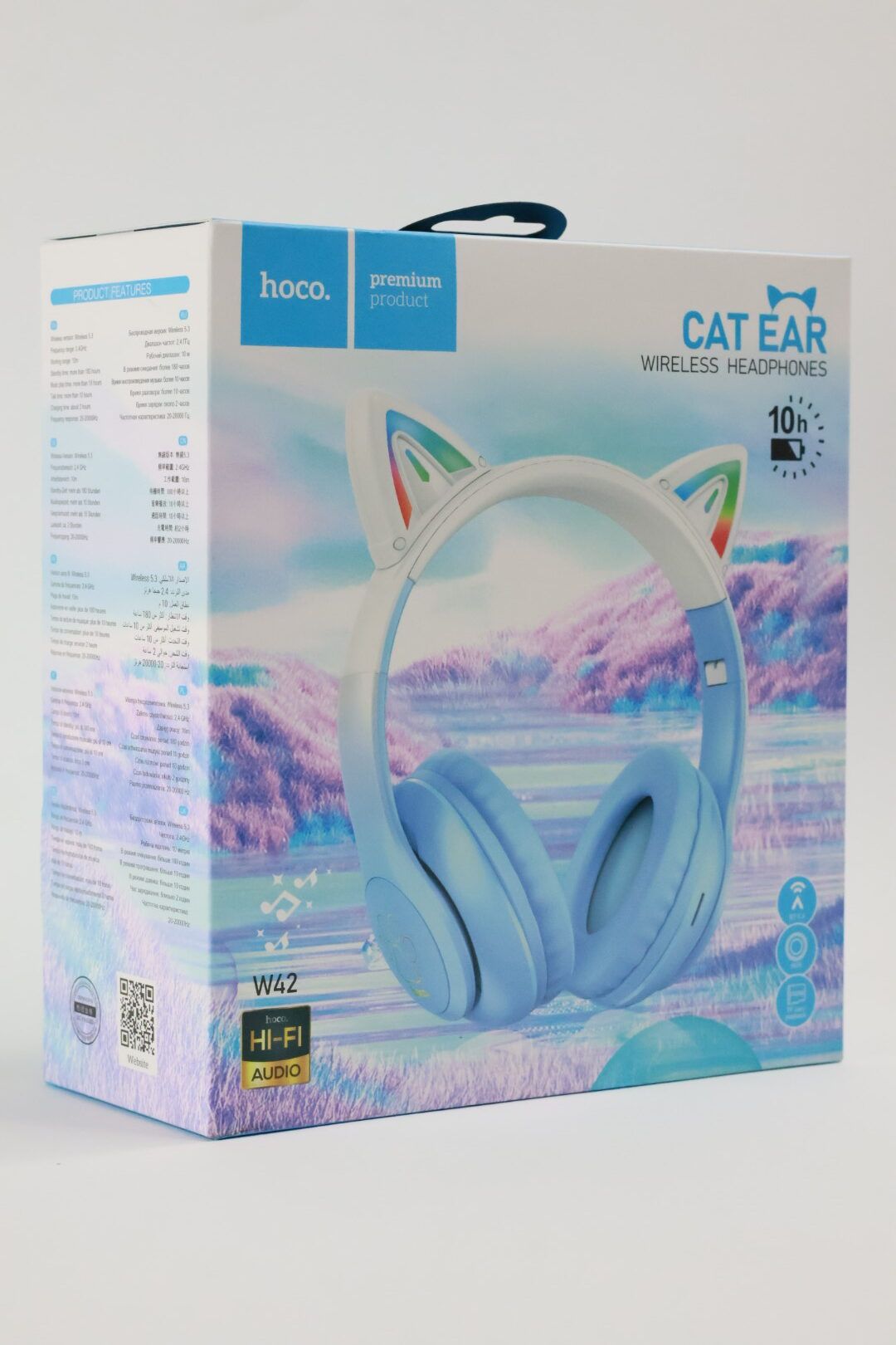 HOCO HOCO HEADSET W42-CAT EAR - View 3