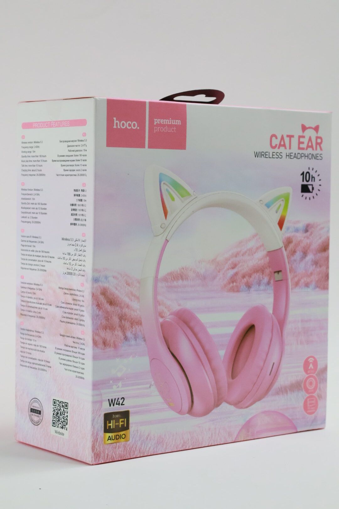 HOCO HOCO HEADSET W42-CAT EAR - View 2