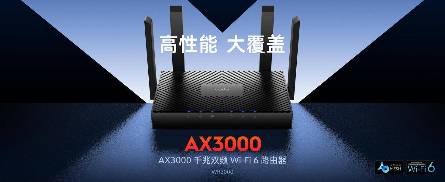 cudy Cudy- Ax3000 GIGABIT Wi-Fi 6 router -wr3000 - Networking - Lebanon