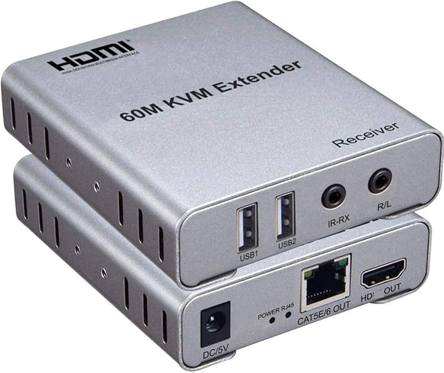 HDMI HDMI-60M- KVM-Extender-WithAudio - View 2