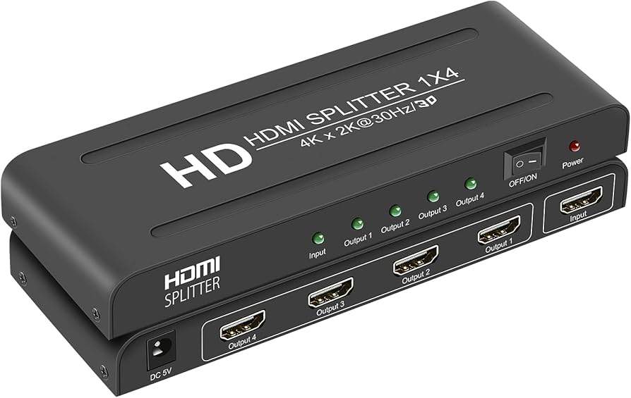 HDMI HDMI- Splitter 1*4 ( 4k @60HZ) - NETWORK - Lebanon