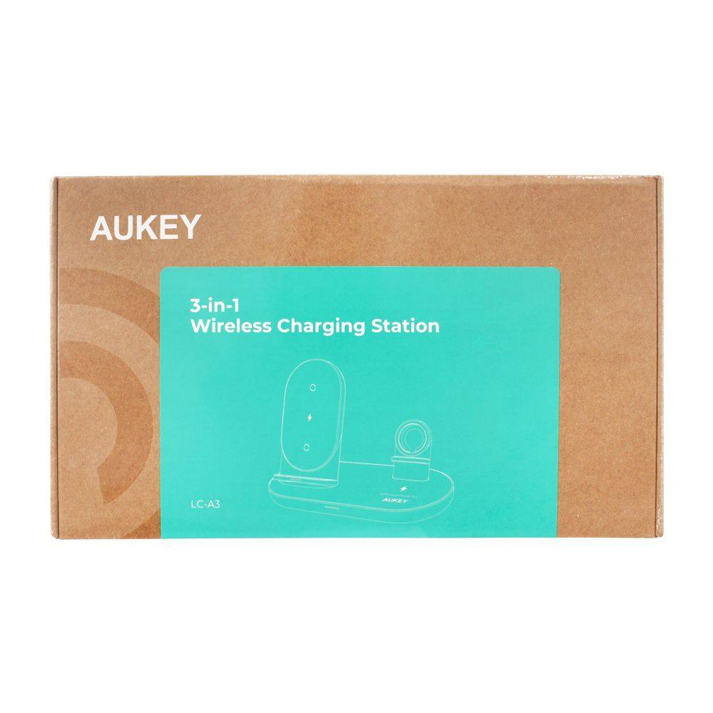 AUKEY AUKEY  Aircore 3-in-1 wireless charging station  LC-A3 - Electronics - Lebanon