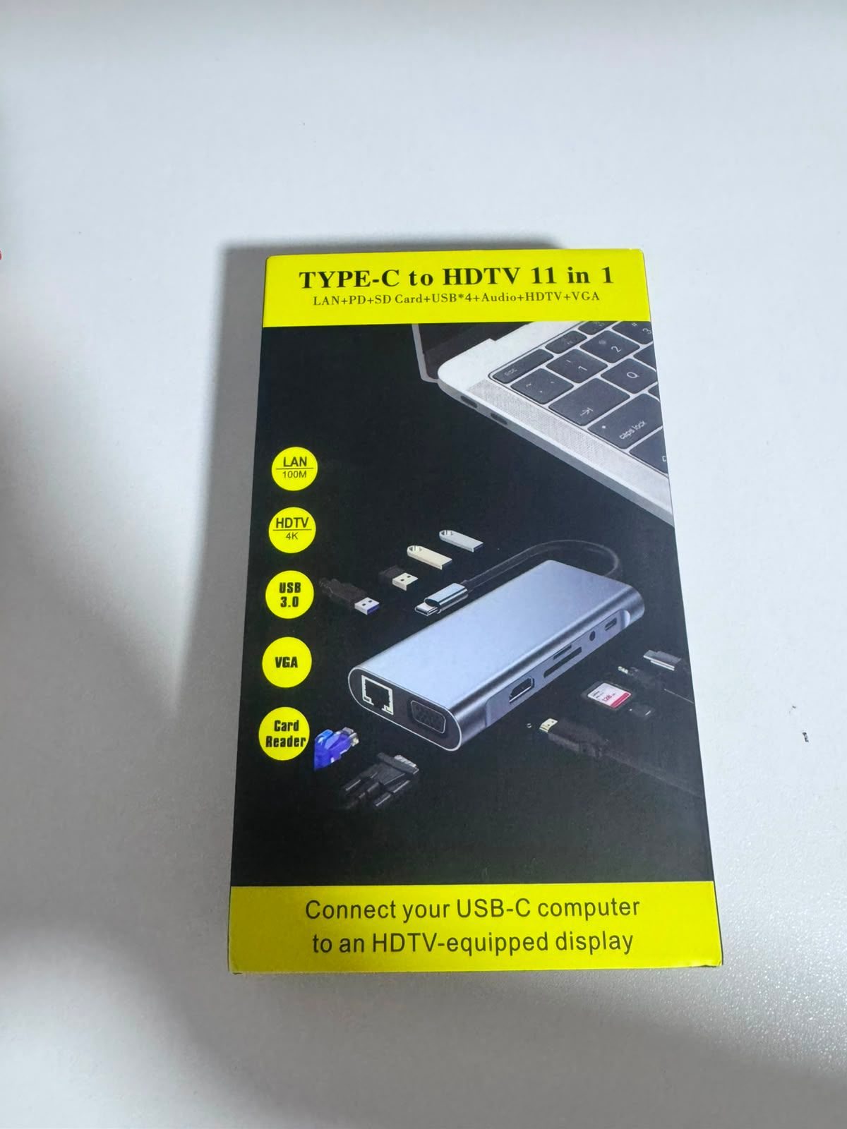 USB Type-C to HDTV 11-in-1 Multiport Adapter (USB-C Hub) - ACCESSORIES - Lebanon